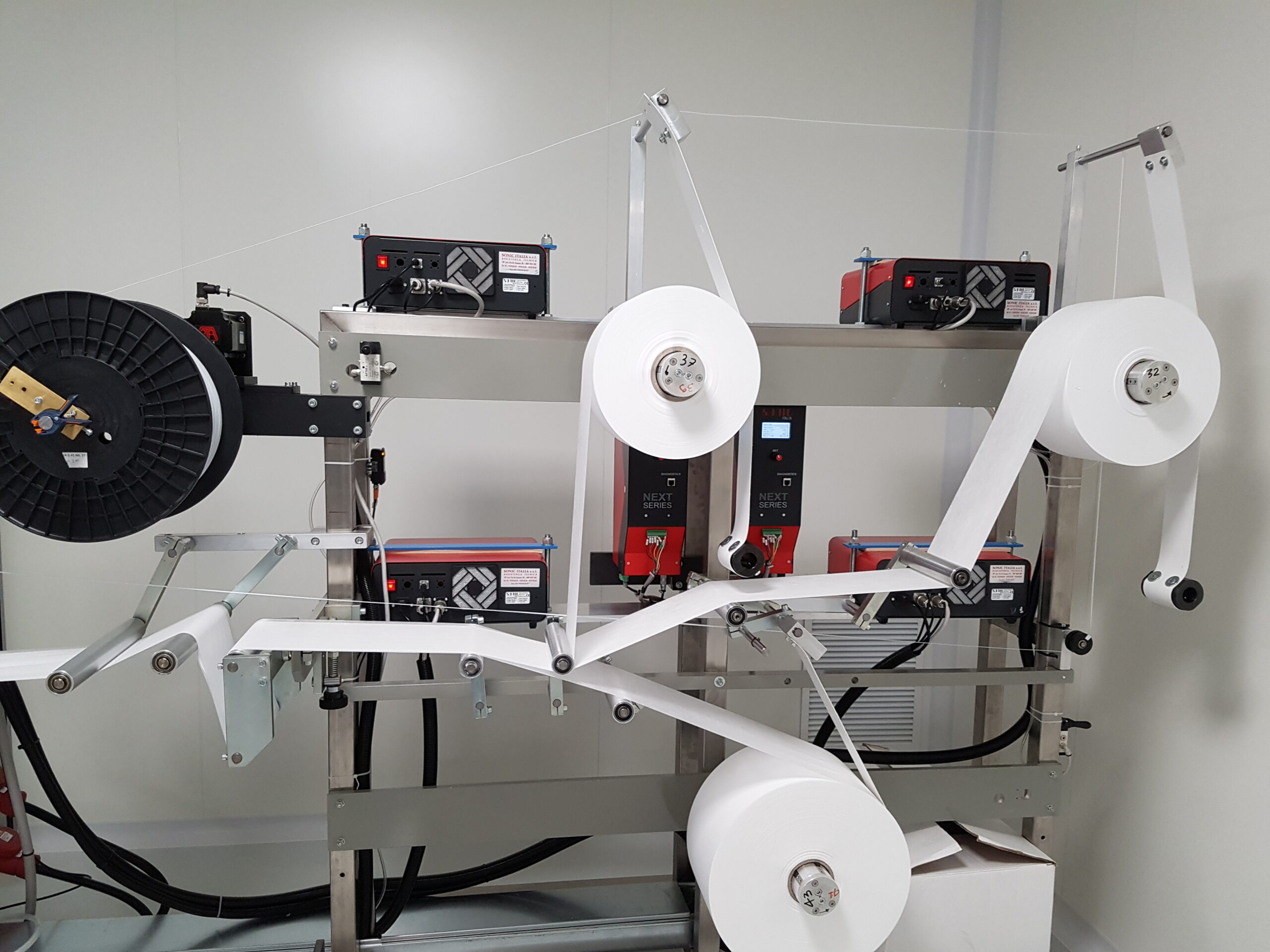 Ultrasonik katlama yapıştırma makinesi